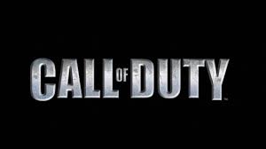 A black background with the words " call of duty ".