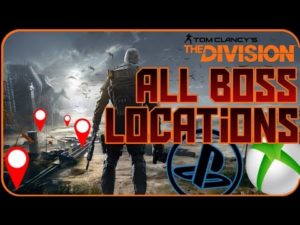 The division all boss locations