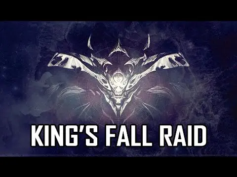 A picture of the king 's fall raid logo.