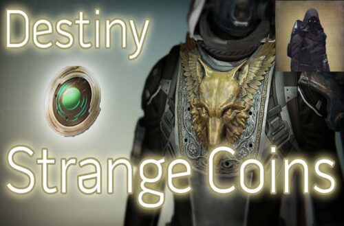 A picture of the destiny orange coin.