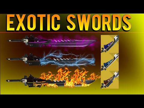 A video of some exotic swords in the game.