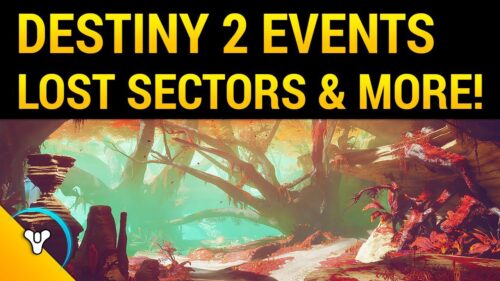 A painting of trees and bushes with the words destiny 2 event.