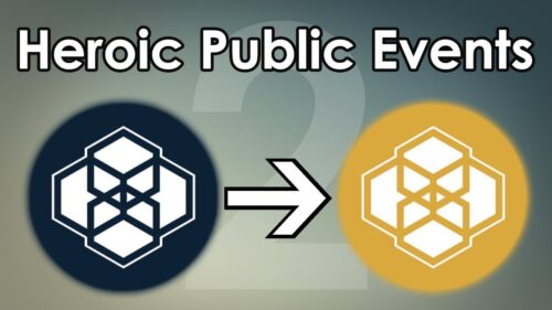 A graphic of two different types of public events.