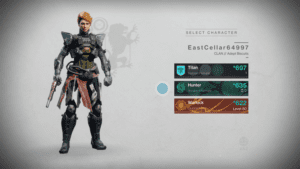 A character in the game destiny.