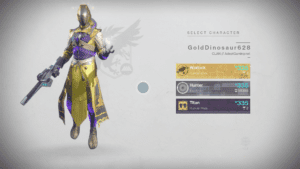A character in the game destiny
