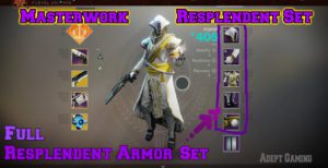 A picture of the knight armor set in destiny.