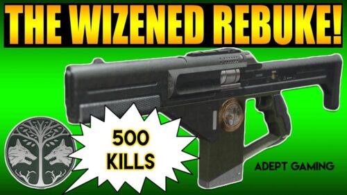 A black rifle with a green background and text that reads " unwizened rebels ".