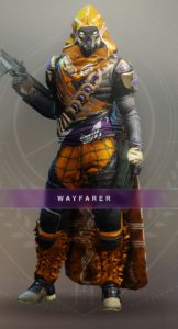 A picture of the character wayfarer from destiny.
