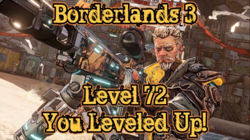 A picture of borderlands 3 level 7 2 you leveled up.