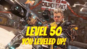 A picture of the level 5 0 you leveled up.