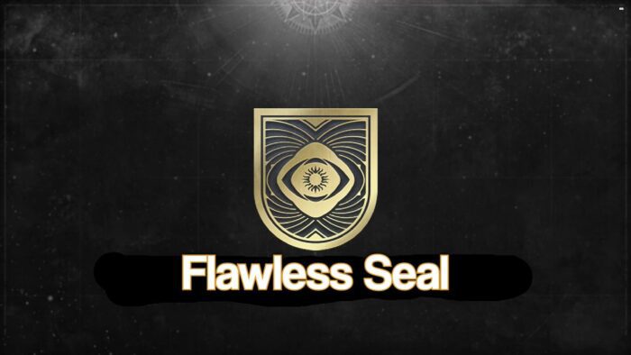 A flawless seal logo with the words " flawless seal ".