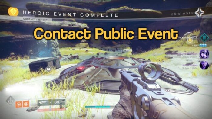 A picture of the contact public event in call of duty.