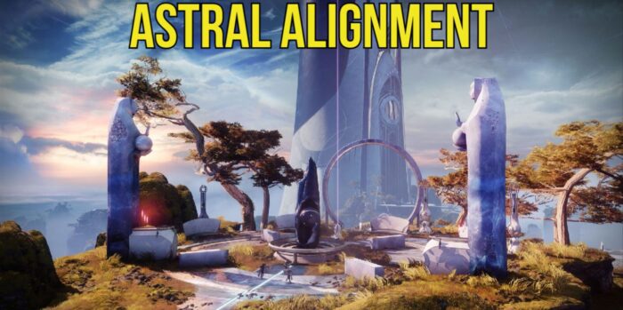 A picture of the astral alignment area in the game.