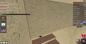 A screenshot of the floor in a game.